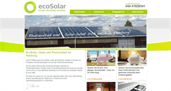 Desktop Screenshot of eco-solar24.de